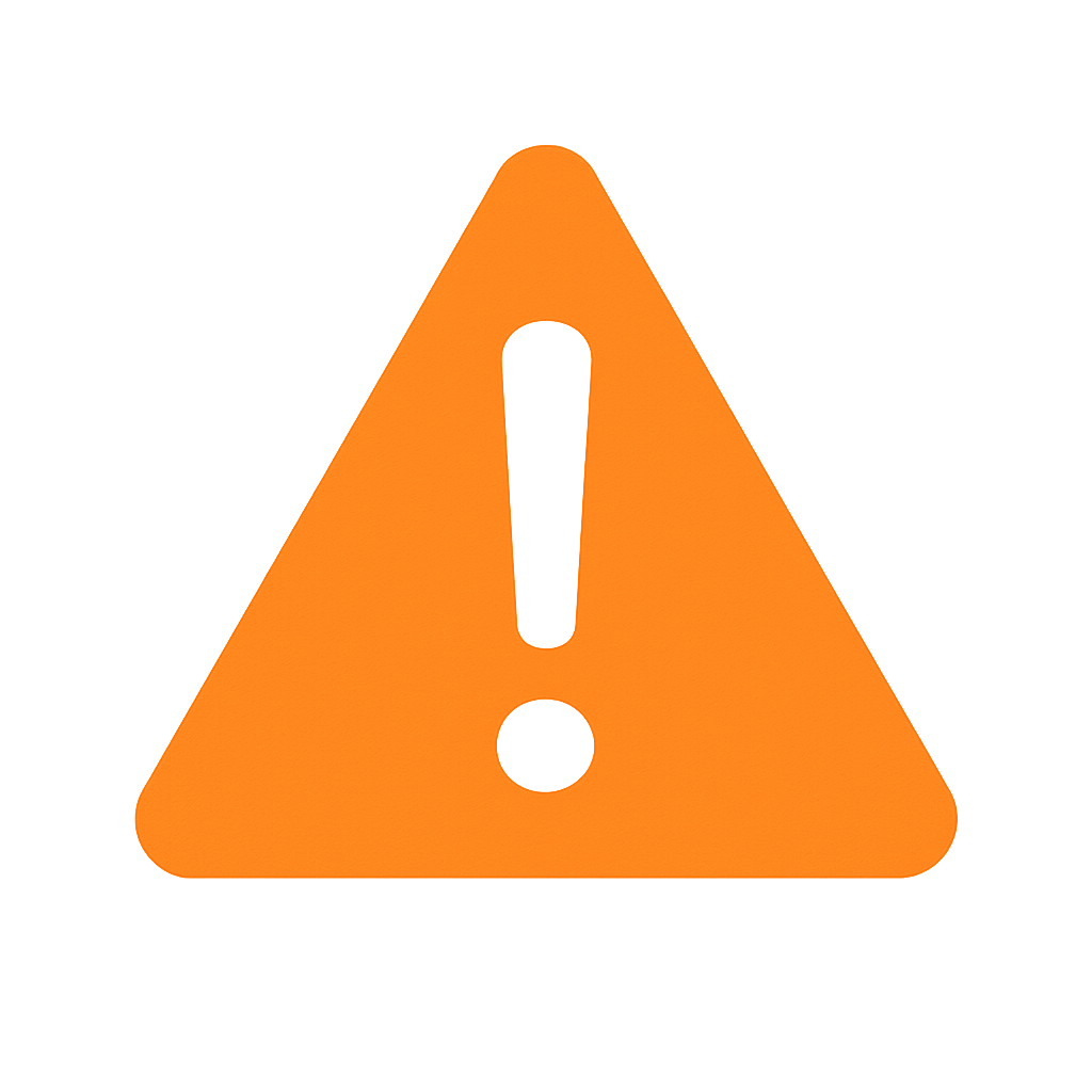 alert icon color FE8F1C